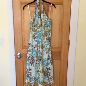 LOFT summer halter dress